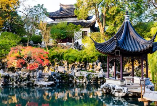 狮子林一日游【东方园林艺术的视觉盛宴+1.5H讲解+耳麦】【错峰8字路线，不走回头路】