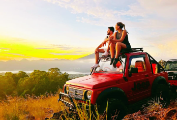 巴杜尔火山日出吉普车之旅 & 巴厘岛越野ATV体验【上午征服巴厘岛之巅，俯瞰壮阔火山湖景】