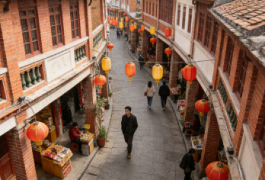 古城漫步 + 美食探索线|||漳州古城-漳州文庙-漳州小吃街【感受漳州慢生活，品尝地道闽南小吃，欣赏歌仔戏等非遗表演】