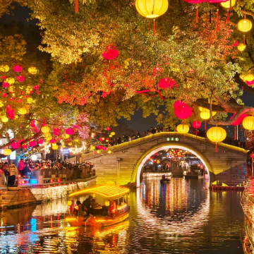 上海出发：无锡惠山古镇景区+南长街赏花私家一日游