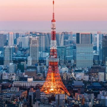 东京一日游：浅草寺-皇居-银座-东京塔(不含门票）