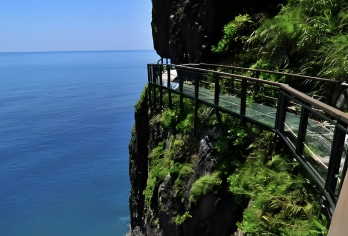 台湾花莲石梯坪+项链海岸+亲不知子天空步道+新社梯田+麻薯洞【花莲市区出发 好山好水好风光】