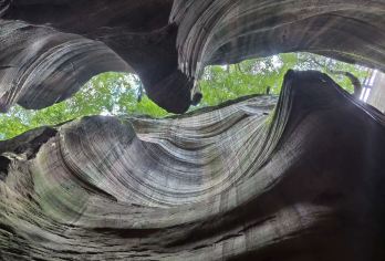 陕西延安甘泉大峡谷一日游【市区酒店上门接送+2到6人小团】【[出团保障]天天发团，保证1人也含导游】