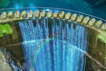 中国杭州+桐栌瑶琳仙境+浪石金滩+垂云通天河VIP包车一日游【上门接送，行程自由 安心畅游 无购物 行程松弛自由可调c】