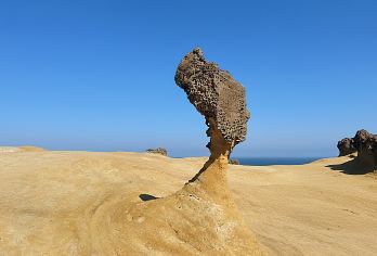 野柳+九份+十分瀑布+十分老街拼车一日游-台北出发【展开台湾东北角一日游，尽览野柳地质公园和女王头奇景】