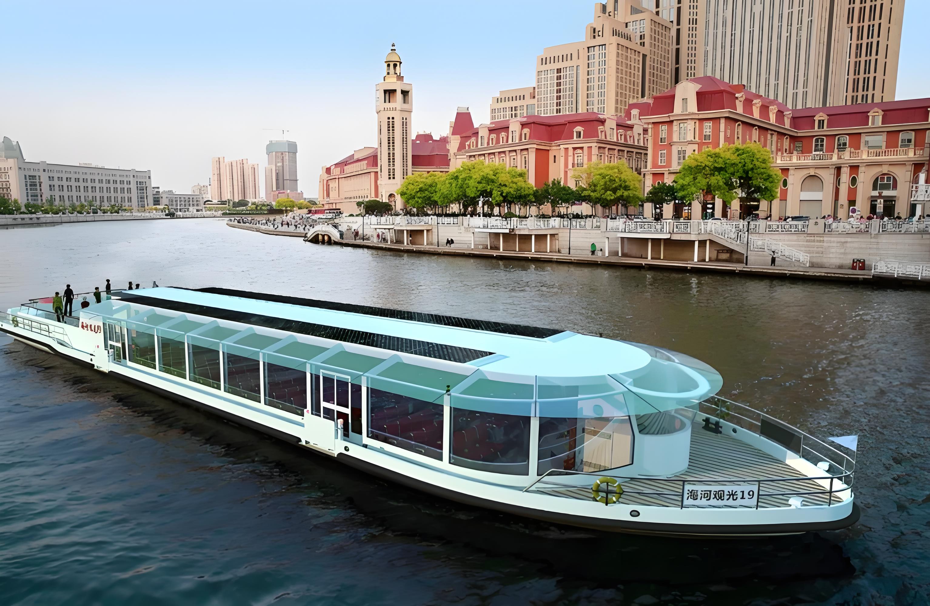 天津古文化街+茶馆听相声+海河游船+瓷房子一日游∣包车含门票