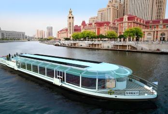 天津古文化街+茶馆听相声+海河游船+瓷房子一日游∣包车含门票【包含行程全部门票、包含听相声、包含日景海河游船观光、包含瓷房子门票！】