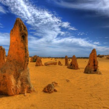 澳大利亚尖峰石阵日落观星之旅【含市区接送+晚餐含酒水】