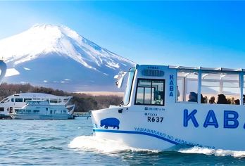 富士山双湖深度一日游，山中湖自由漫步，可选KABA水陆巴士【请注意： 以下三种体验根据对应套餐选择，不同套餐代表不同的体验，请正确选择哦！】