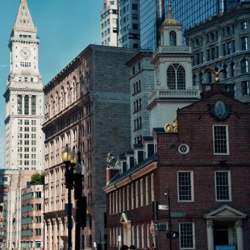 美国波士顿：自由之路+昆西市场+水族馆+波士顿公园+唐人街