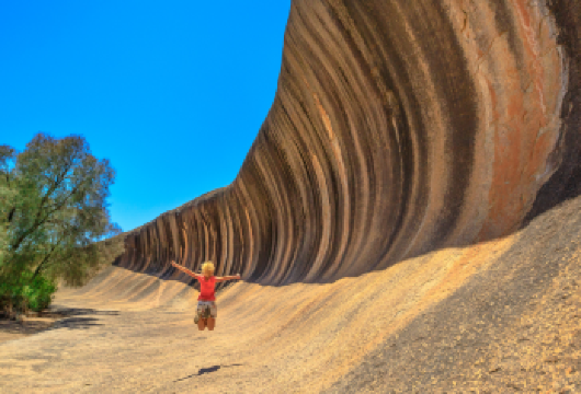 澳大利亚西澳约克小镇-波浪岩-河马哈欠岩一日游【历史与自然的无缝衔接，一日穿越百年时光】