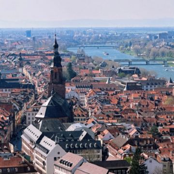 德国法兰克福+海德堡城堡++老桥+大教堂+内卡河一日游