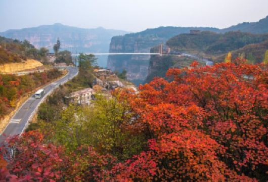 太行大峡谷+桃花谷+太行天路+王相岩【含门票、2-8人小团】【一价全含无忧：覆盖太行大峡谷全线及桃花谷、太行天路、王相岩核心门票，无隐藏消费】