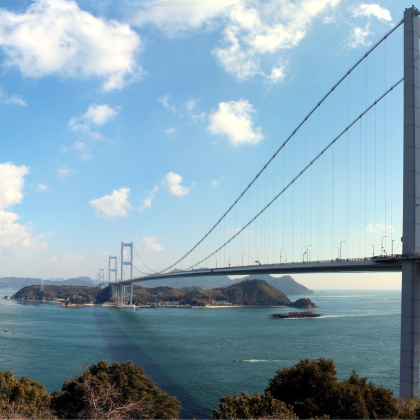 日本爱媛县松山+来岛峡+龟老山展望台日游 中文司机丨行程可调