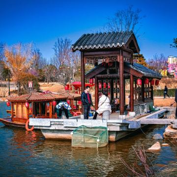 河南南阳世界月季大观园+赊店古镇+旗山陕会一日游可中英文服务