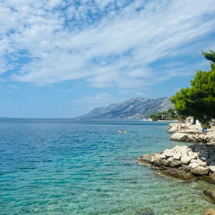 克罗地亚海盗之城奥米什+Brela  欧洲超美海滩一日游