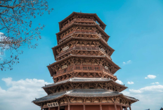 悬空寺+应县木塔纯玩一日游【[郑重承诺]因为天气原因，景区不能登临，成人退100元，学生退50元】