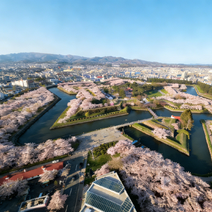 【北海道海滨风光】静谧小镇函馆一日游：五棱郭+修道院+函馆山