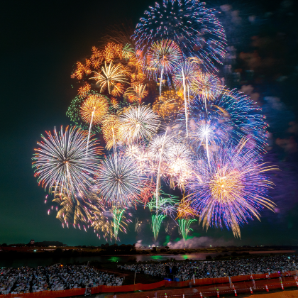 东京 利根川花火小团一日游丨东京接送+斜面自由席C