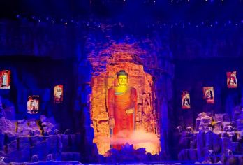 西安《驼铃传奇》秀一日游【西安市内免费上门接送】【私人定制旅行无忧，市区内专车接送，方便快捷】