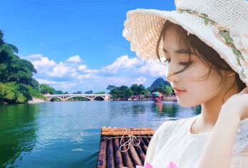 阳朔遇龙河竹筏+漓江画廊古镇+如意峰一日游【小团/私家团】【[8人小团]真小团不超8人，真纯玩无车上推销。[私家团]一单一团，时间景点可按需调整，本地玩家带你嗨】