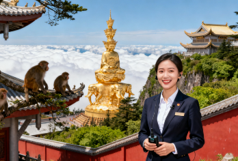 峨眉山+金顶景区讲解【峨眉山精华景点任选+保姆管家导游】【此价格为私家包团价格，不外拼别的客人】