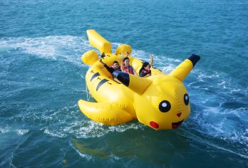 三亚移动水上乐园 120尺游船嗨玩 | 海钓+浆板+水上项目【·当天可定 随到随玩海上项目一站式游玩一票全含时间自由】