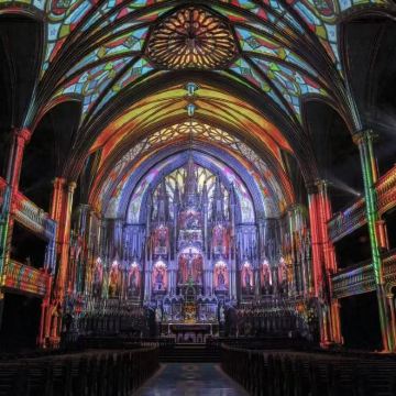 蒙特利尔钟楼+激流岛公园+科学中心+圣母世界之后主教堂一日游