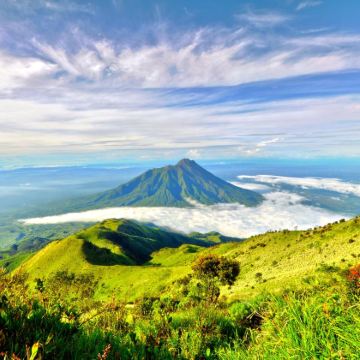 印尼日惹+默拉皮火山一日游
