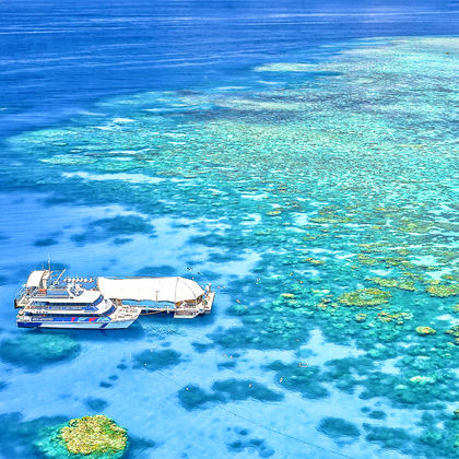 凯恩斯大堡礁+大冒险号大堡礁游船+绿岛一日游