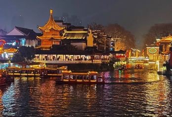 南京中国科举博物馆人工讲解2小时|秦淮河画舫游船15人【无购物 无隐形消费 安心游】