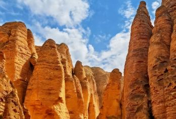 黄河石林+水墨丹霞一日游【独立成团】【独立成团/上门接送】