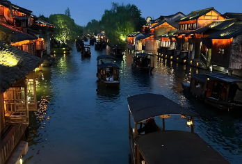 乌镇+南浔古镇一日游_寻味江南水乡|上海/杭州出发|英文导游【专车接送|行程可调|可定制行程】