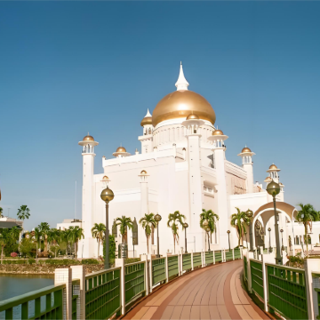 文莱  杰米清真寺+苏丹纪念馆经典一日游 (港口接送)
