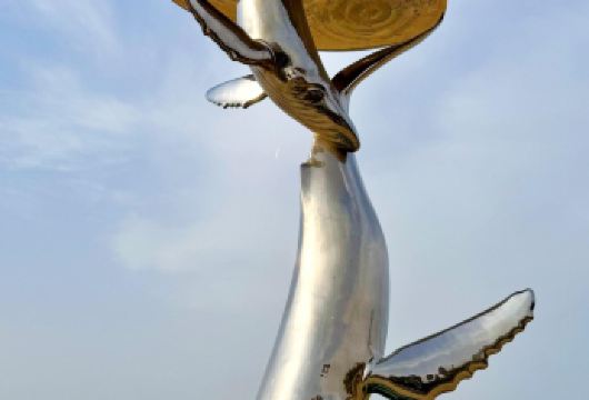 烟台孤独的鲸+芝罘岛+烟台山+第一海水浴场一日游-中英文服务【可提供中英文及小语种导游服务-往返接送-可选导游】