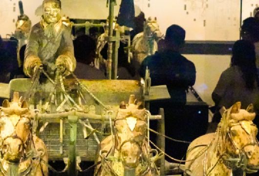 西安兵马俑+丽山园铜车马-50周年馆一日游·三环内接·早午餐【[深度专业讲解]兵马俑深度游，丽山园，文官俑，百戏俑，50周年纪念馆一个都不落，沉浸式体验直接拉满】