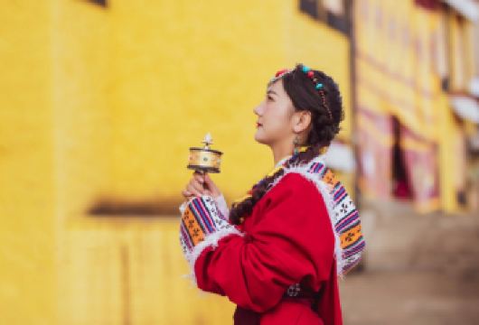 香格里拉+虎跳峡一日游｜纯玩｜土司宴｜大经幡｜回程高速【经典景点：虎跳峡、独克宗、依拉草原、和谐塔中塔、转经筒、网红大经幡】