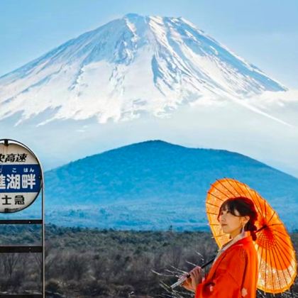 日本东京富士三湖网红列车【9人精品团|上门接送|中文导游】