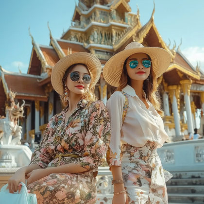 暹罗古城+三头神象 包车一日游