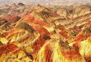 兰州水墨丹霞+河口古镇+黄河楼一日游【市区指定地点接送】