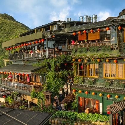 【包车游酒店接送】台北+野柳地质公园+九份老街+十分瀑布