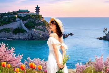 【精品6人小团】蓬莱阁+八仙过海景区+金沙滩海滨公园一日游【[VIP专享]入园专享通道，为您提供精选舒适巴士或商务车，甄品团告别大团出行的拥挤嘈杂，可选6人小团】