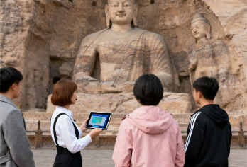 【金牌说】云冈石窟讲解 含票 3H讲解 大咖领讲 8人小团【1.大咖领讲，挖掘云冈石窟蕴含人文精华，超强输出，干货满满】