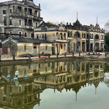 包车游上门接送|江门自力村+仓东村+塘口墟+酱油稻田咖啡一日