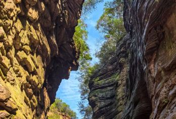 洛阳龙潭大峡谷一日游【官方直通车·纯玩无购物·省心省力】【地质奇观：罕见U型嶂谷，亿万年雕琢，自然教科书，震撼视觉盛宴。】