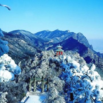 庐山风景名胜区牯岭雪景一日游九江南昌发团+真纯玩+门票+索道