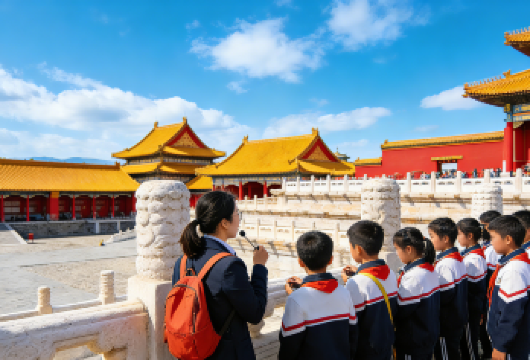 故宫博物院（8~16岁）小朋友研学独立营+探秘紫禁城半日游【赠送研学手册，建筑结构“三通”模型：文与物两方面相结合学习，充满趣味性！让孩子回家也可以温故而知新！】