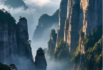 湖南张家界|天门山| IU与朴宝剑|一起去张家界看落叶xx【品质出游】