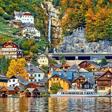 维也纳：哈尔施塔特湖+萨尔茨堡老城 私人一日游｜中文包车