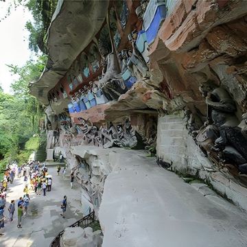 重庆大足石刻&磁器口古镇带司机私家包车一日游|不含门票